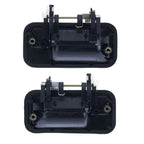 2 x Rear Left & Right Door Handle Black for Holden Rodeo TF