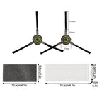Side Brush and HEPA Filter Kit for Lefant M2 M2S M2 Pro Models