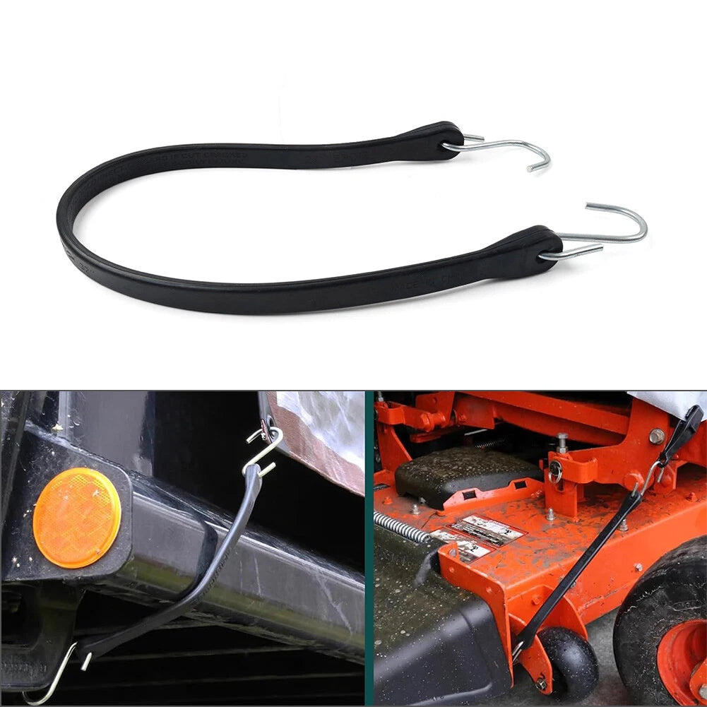 Set of 4 21" Rubber Tarp Straps Tie Down Bungee Cords with Hooks