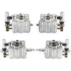 Set of 2 Front & Rear Brake Calipers for Yamaha Rhino 700 (2008â2013)