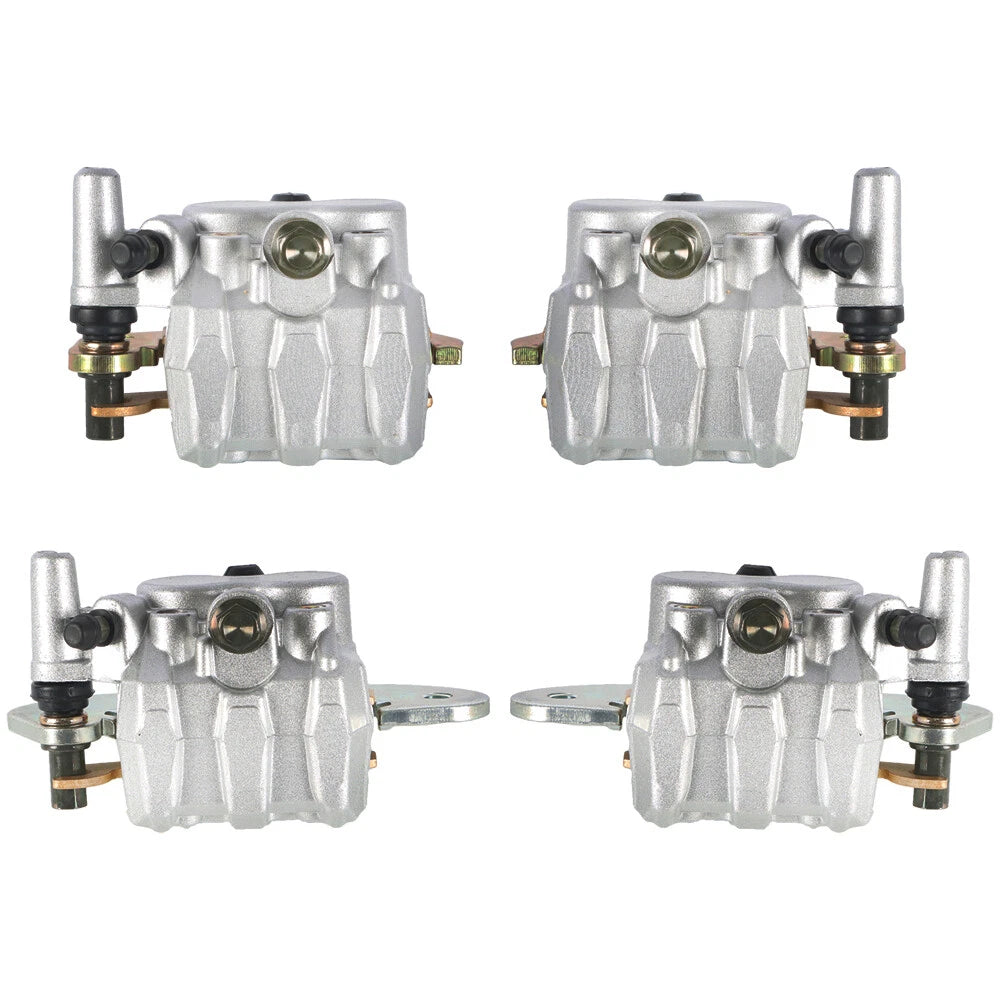 Set of 2 Front & Rear Brake Calipers for Yamaha Rhino 700 (2008â2013)