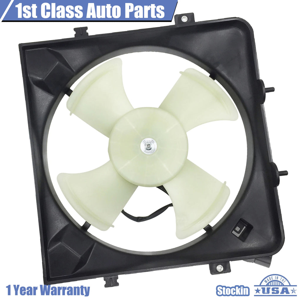 A/C Condenser Cooling Fan for Honda Civic Del Sol (1992–1997)