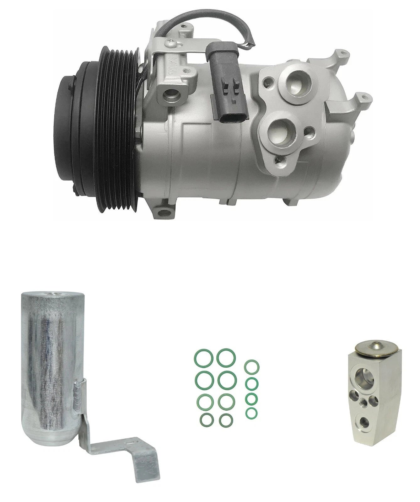 A/C Compressor Kit Replacement for Chrysler Town & Country 4.0L (2010–2016)