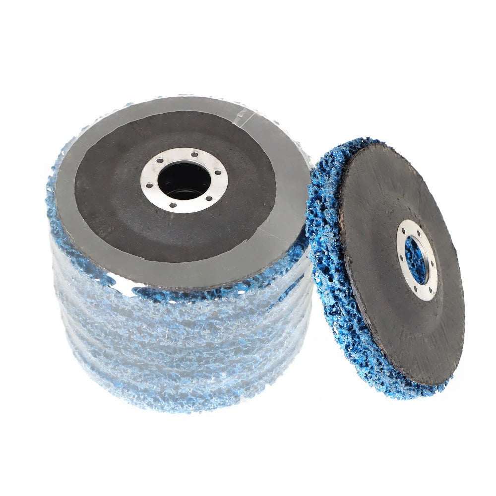 Set of 10 Strip Discs for Angle Grinder (4.5" x 7/8")