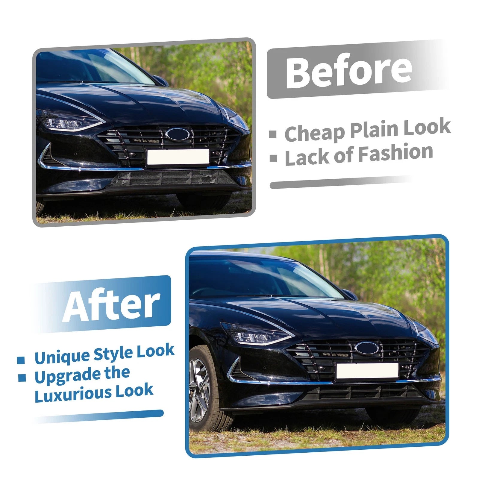 Lower Grille for Hyundai Sonata (2015–2017)
