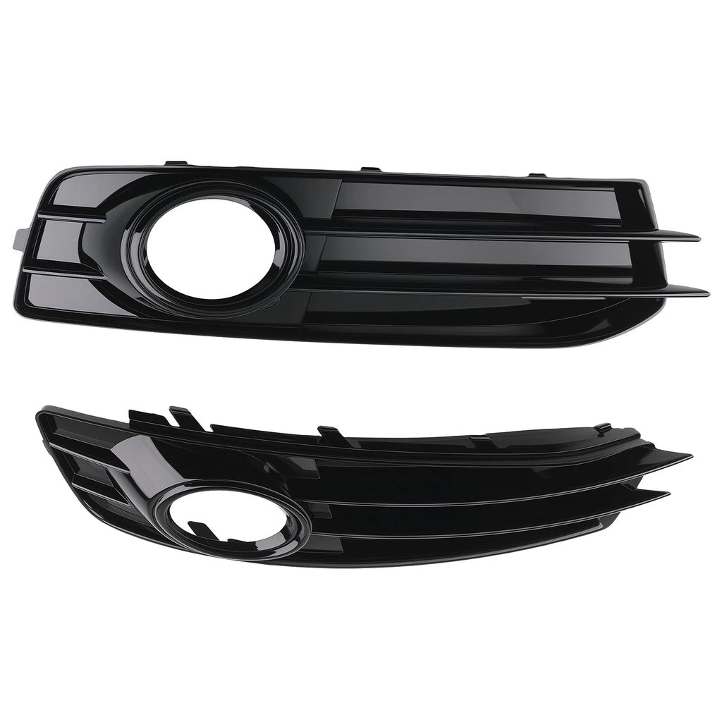 Pair Front Bumper Fog Lamp Grille for Audi A3 8P S-Line (2009–2012) 8P0807682