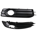 Pair Front Bumper Fog Lamp Grille for Audi A3 8P S-Line (2009–2012) 8P0807682