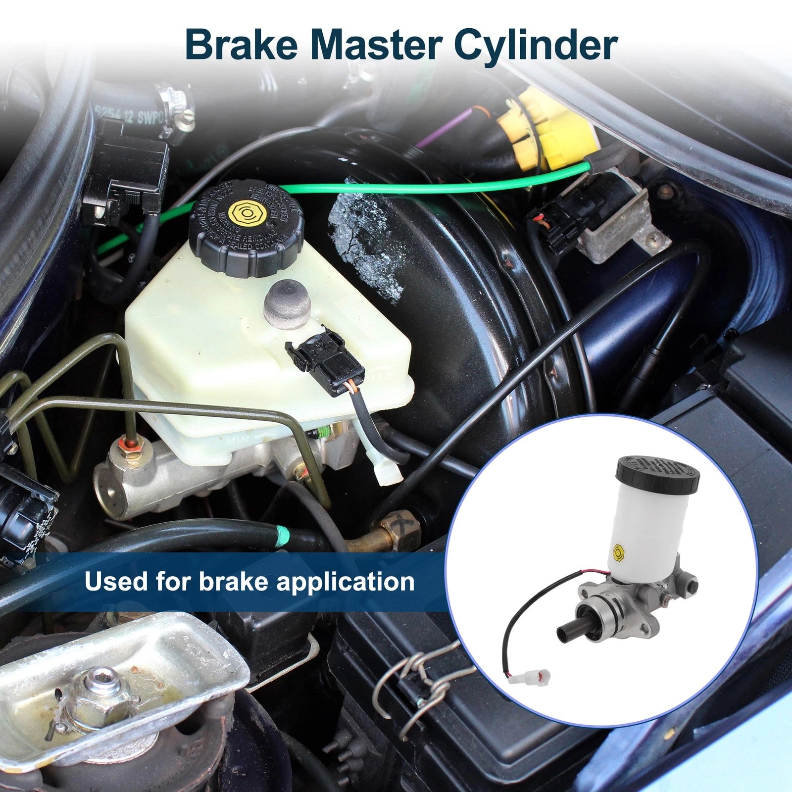 Brake Master Cylinder with Reservoir No. 5110065D30 for Suzuki Grand Vitara (1999–2005)