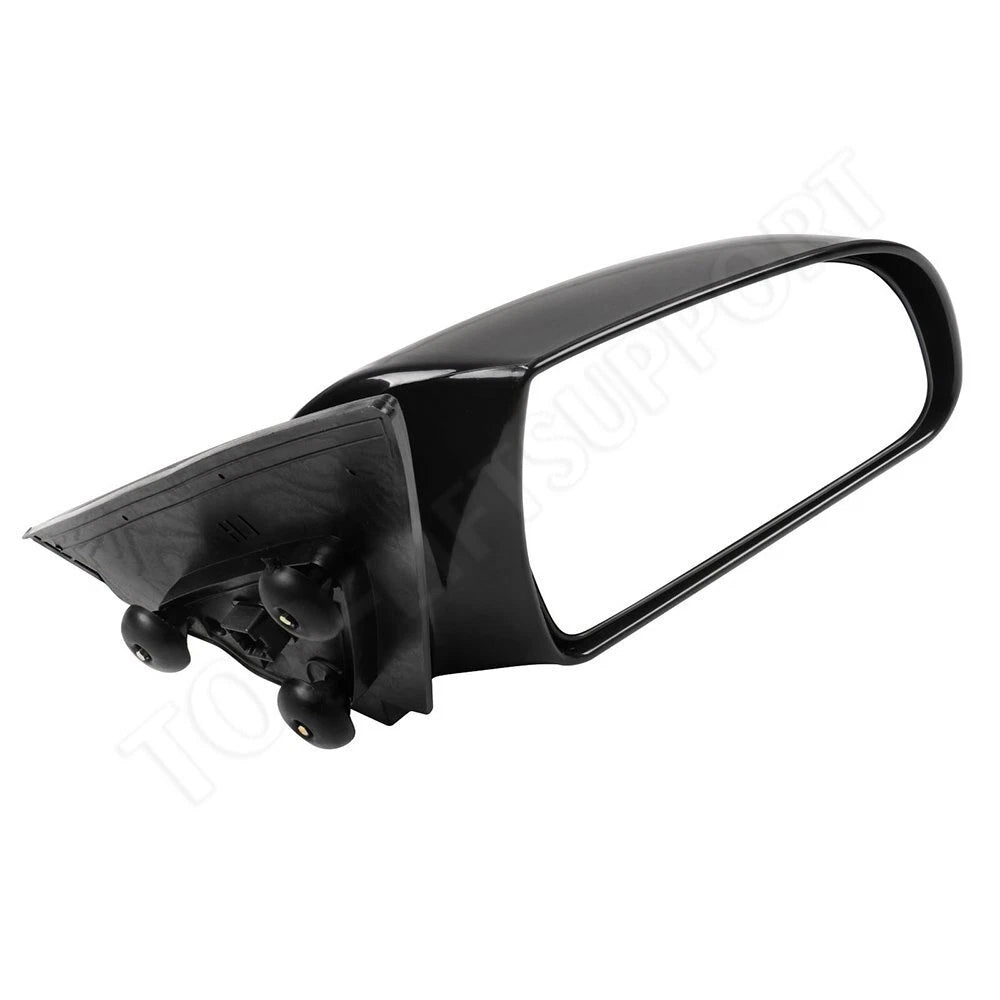 Right Passenger Side View Mirror for Hyundai Sonata (2006–2010) - Power Heated Black