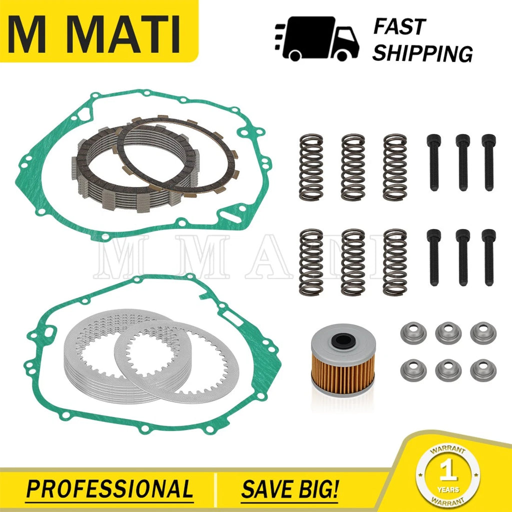 Clutch Plates Kit & Gaskets & Springs for Polaris Outlaw Predator 500 (2003–2007)
