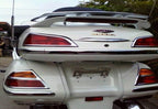 Set of 4 Chrome Fairing Trunk Trim for Honda Goldwing GL1800 (2001–2011)