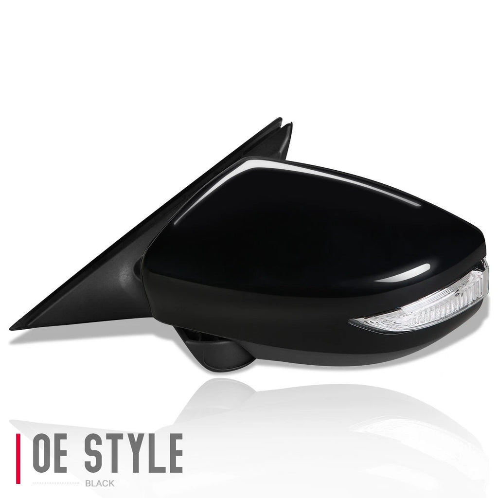 Pair of Power Heated Signal Door Mirrors for Nissan Altima (2013–2018) NI1320225 NI1321225