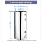 316 Stainless Steel Boat Pipe Connector for Marine Pipes (25mm, 32mm)
