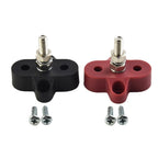Terminal Stud 2X Black & Red DC48V for Car Truck RV Marine Boat Yachts