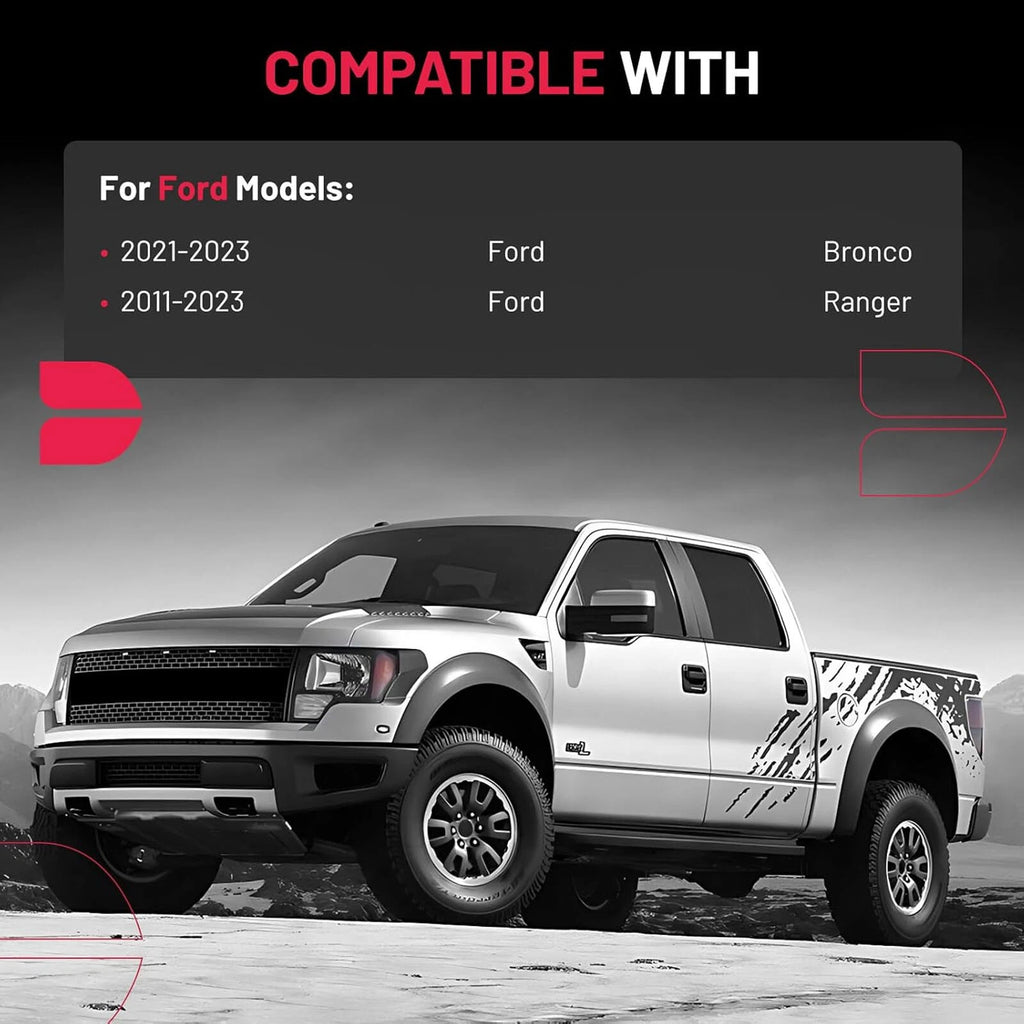 2" 6x5.5 Hubcentric Wheel Spacers for 2011-2023 Ford Ranger (4PC)