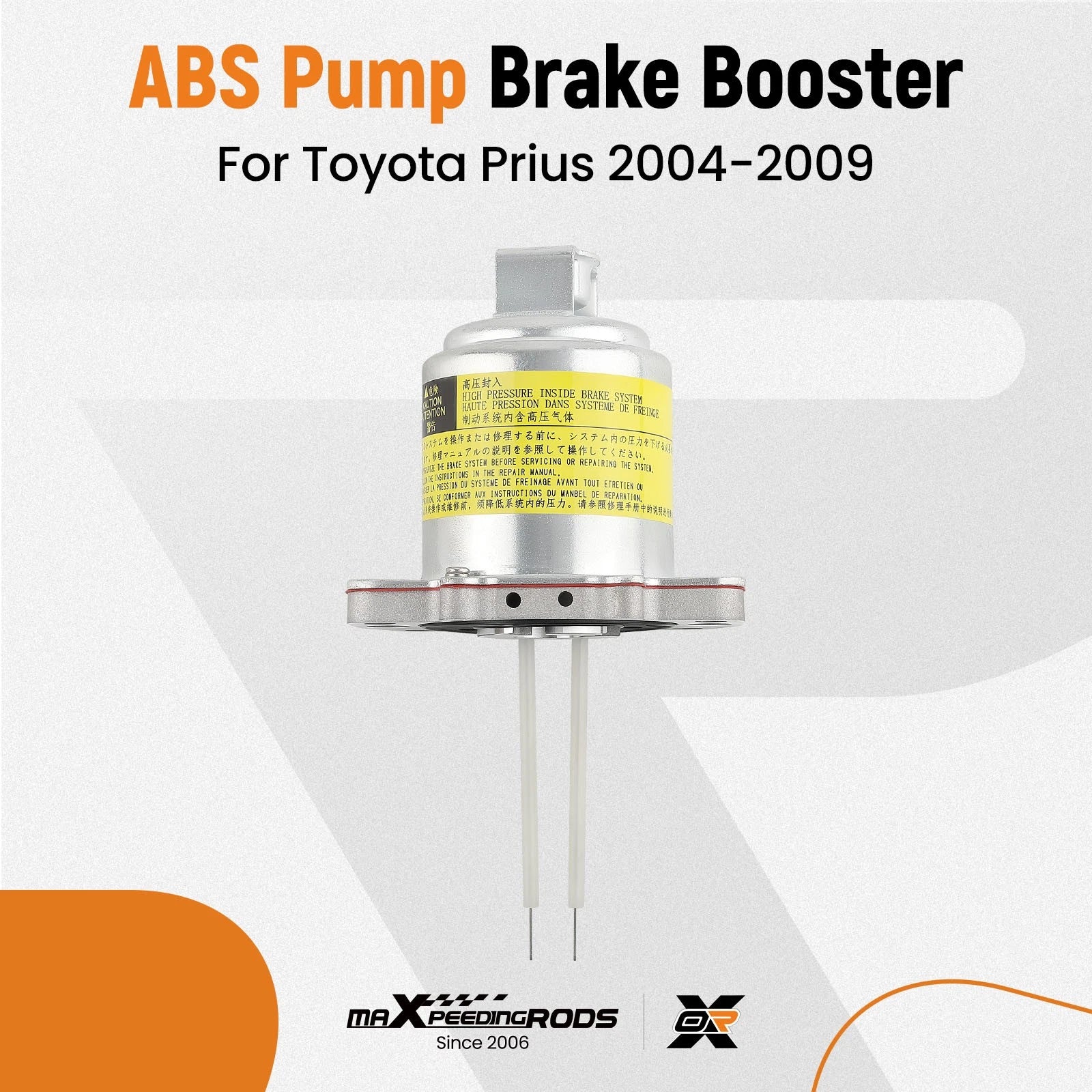 ABS Anti Lock Brake Pump Motor for Toyota Prius (2004–2009)