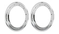 2X Polished Replacement Beadlock Rings for DWT Alumilte Rok'N Lock G2 G3 (8")
