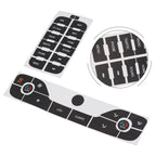 Radio + AC Button Repair Sticker for Ford SMax (2011)