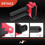 8x Red Ignition Coil for Ram 1500 2500 (2011–2024) Jeep Grand Cherokee (2006–2024)