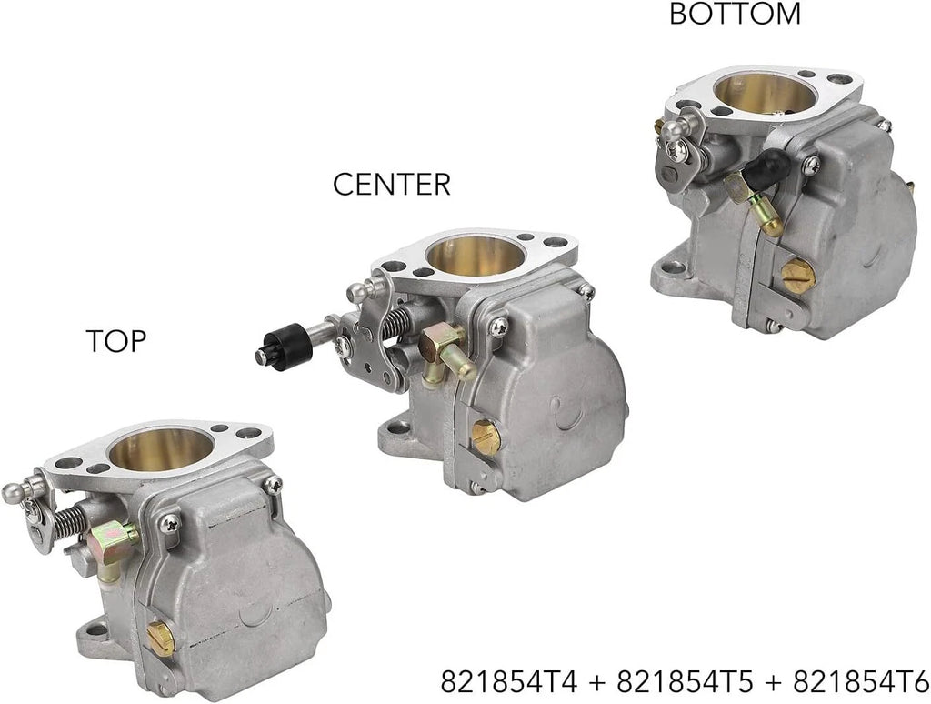 Carburetor Kit for Mercury Marine 2T 40-55HP (2006) 821854T4 821854T5 821854T6