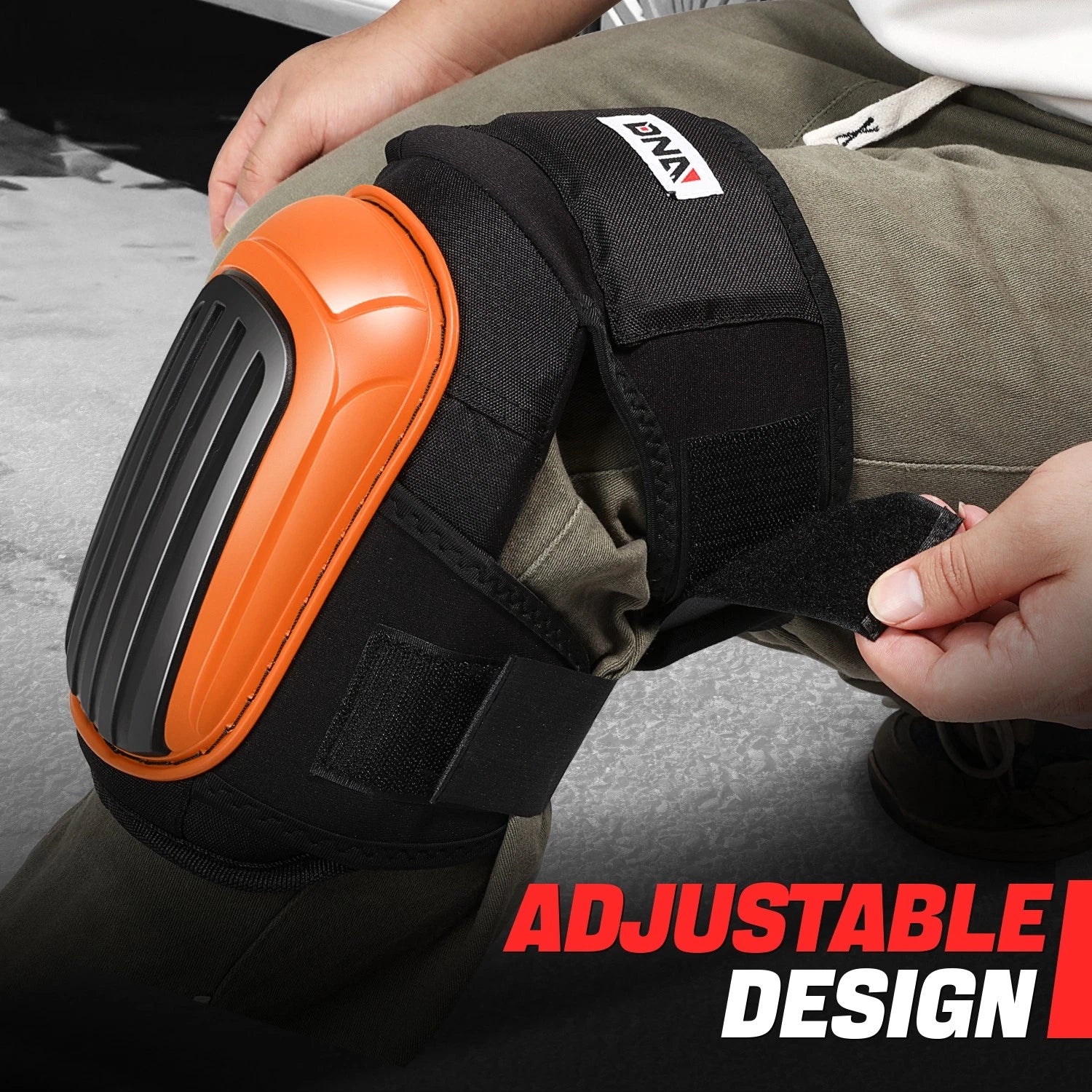 Pair of Knee Protect Pads for Universal Fit (600D Polyester, Hard Shell)