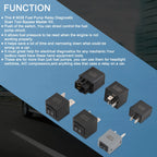 6 Piece Fuel Pump Relay Bypass Kit for Make Model
