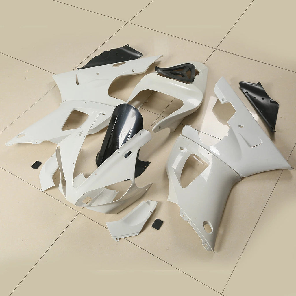 Unpainted Injection Fairing Bodywork Windscreen for Yamaha YZF R1 (2000–2001)