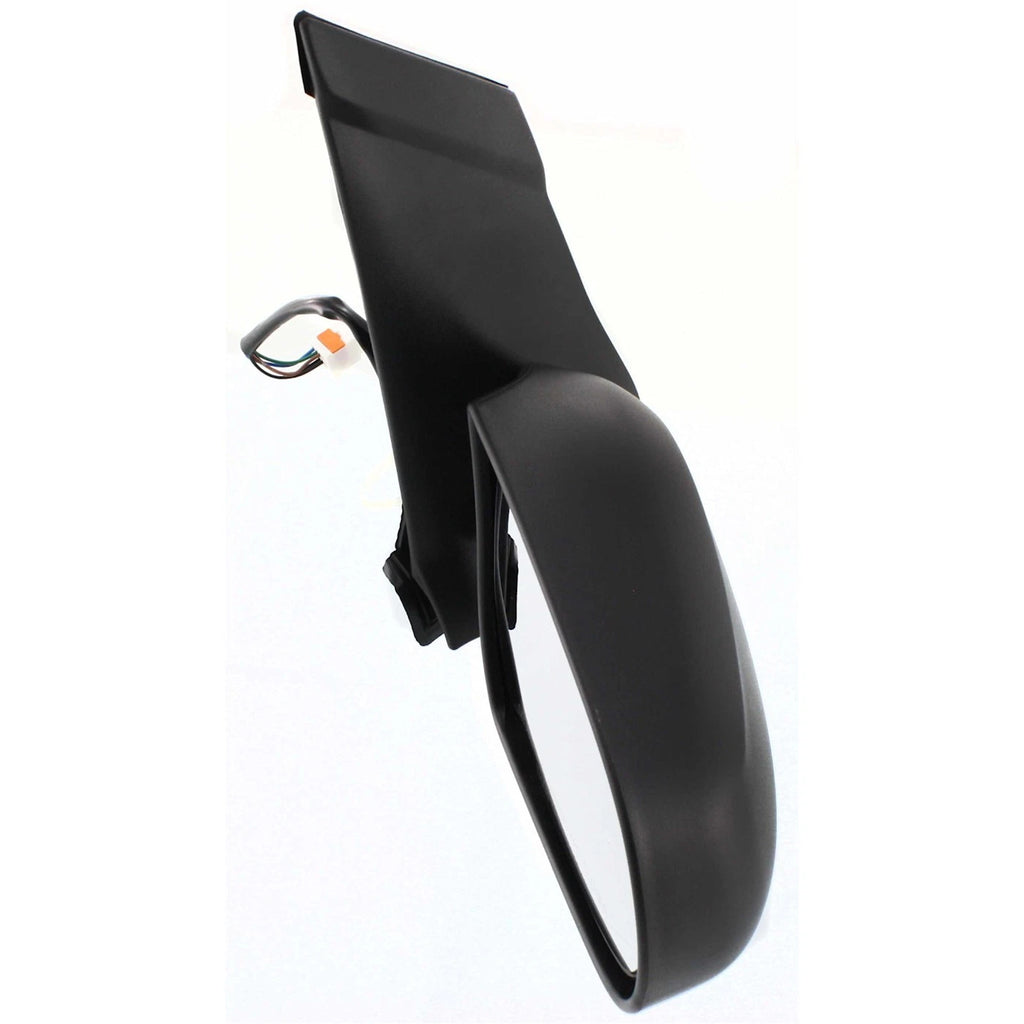Power Mirror Set for Mazda MPV (2000–2006) Heated Textured Black Manual Folding