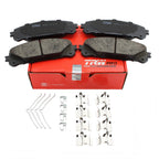 Set of 4 TRW Pro Ceramic Brake Pads for NX200t RX350 RX450h Highlander Sienna