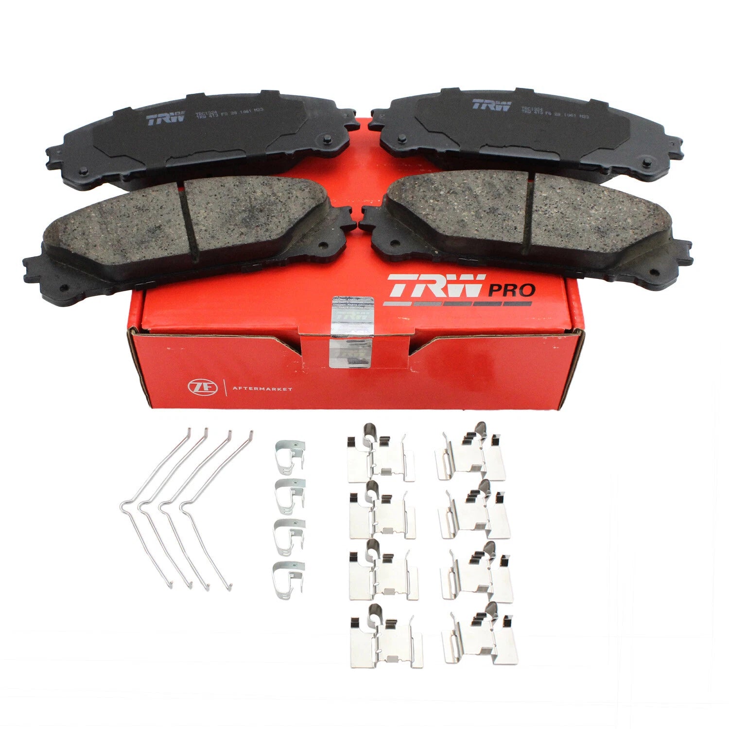 Set of 4 TRW Pro Ceramic Brake Pads for NX200t RX350 RX450h Highlander Sienna