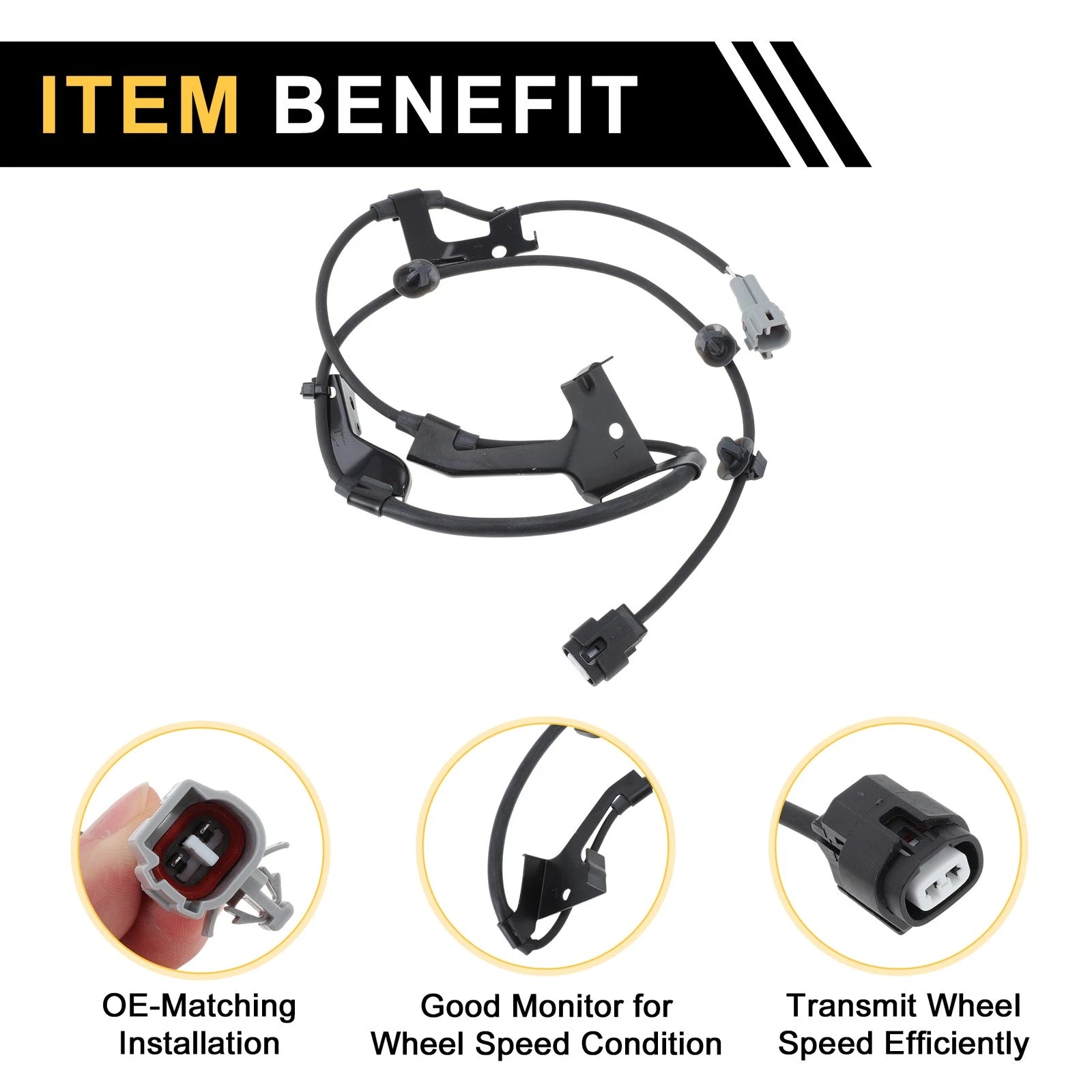 ABS Wheel Speed Sensor No. 8951660080 for Toyota FJ Cruiser (2007–2014)