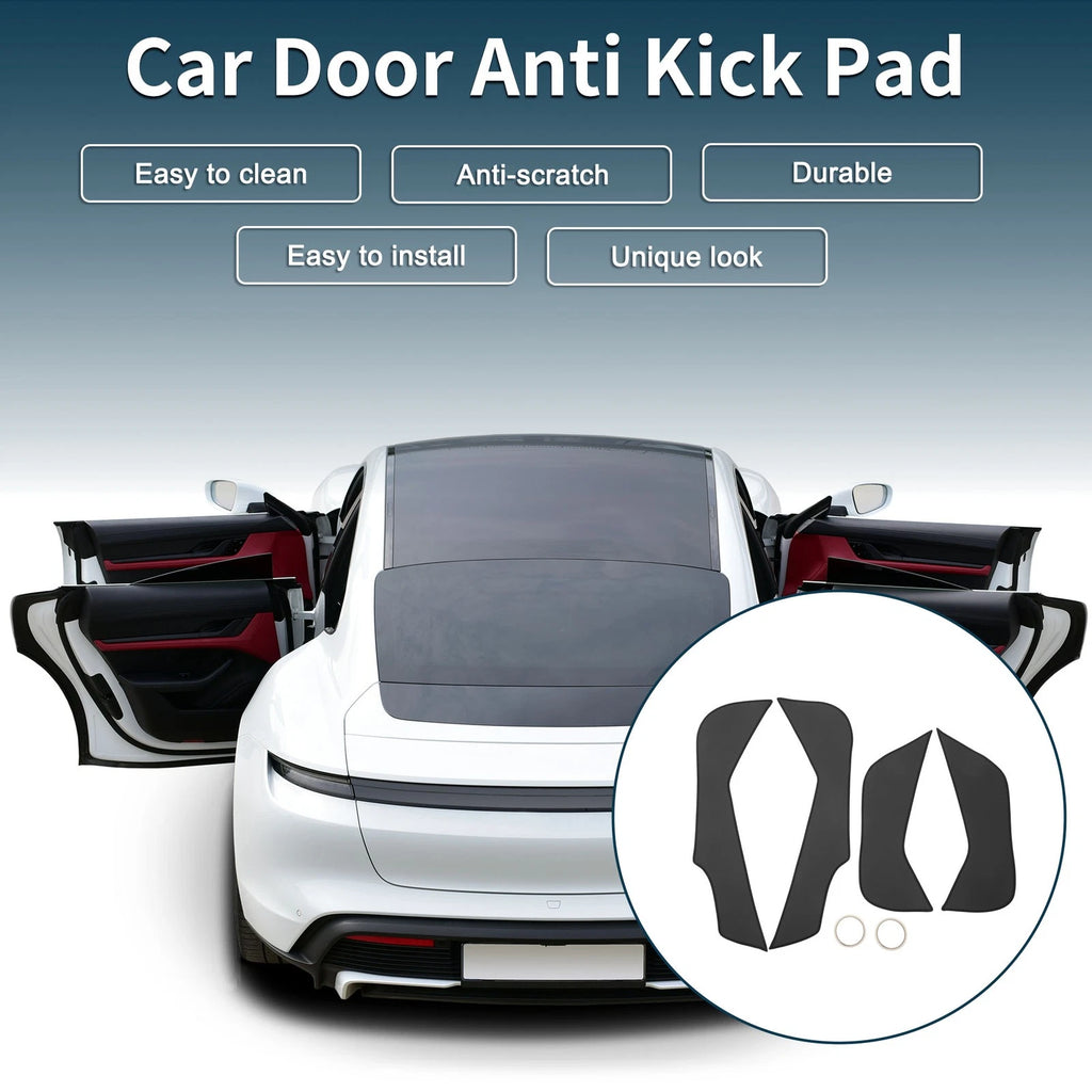 Set of 1 Car Door Anti Kick Pad Sticker Protector for Hyundai Santa Fe (2013–2018)
