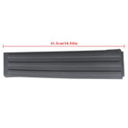 Tailgate Flex Step Molding Cap Trim Pad for Ford F150 (2009–2014) Black
