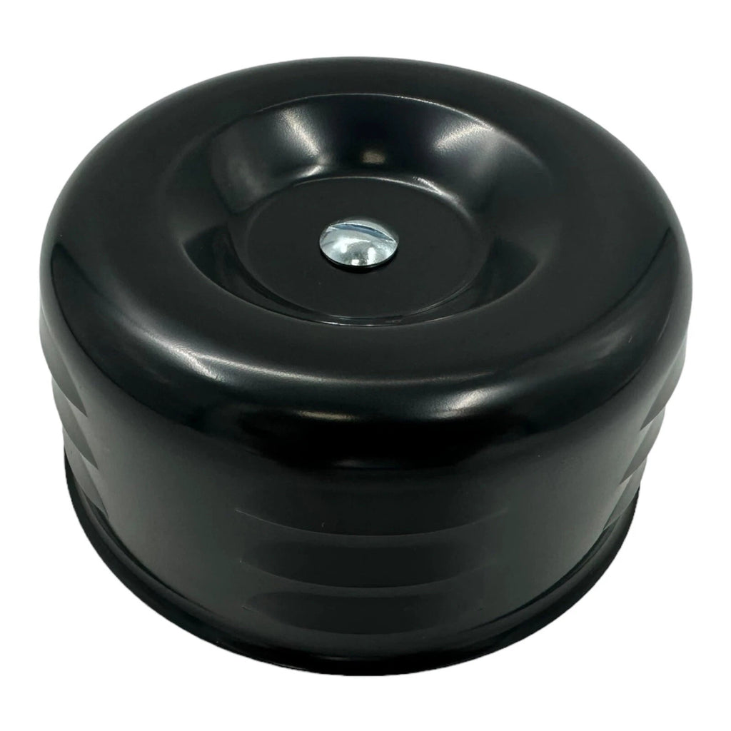 Air Cleaner Assembly Black Louvered for 1 or 2 Barrel Carb (2-5/8 in Neck)