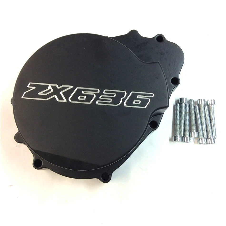 Billet Aluminum Engine Stator Cover for Kawasaki ZX-6R/ZX636 (2003–2004)