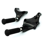 Rear Passenger Foot Pegs Mounts for Harley Sportster XL1200 Iron 883 (14-20)