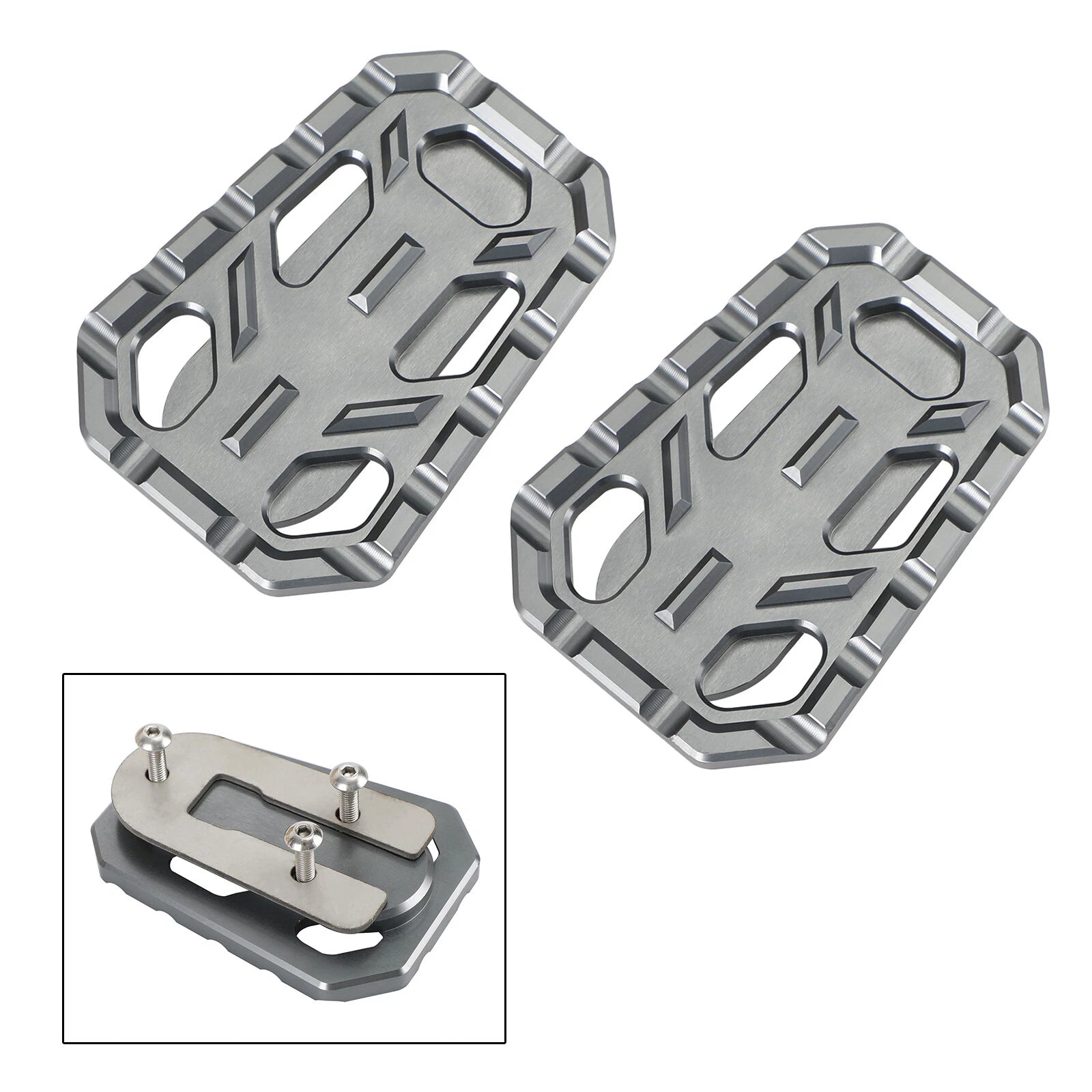 CNC Driver Footpegs Set of 2 for Triumph Scrambler 1200, Tiger 900 (2019–2023)