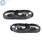 Halogen Black Headlight Pair for Chevy Camaro Z28 (1998-2002)