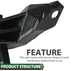 Set of 2 Door Panel Brackets for GMC Envoy, Saab 9-7x