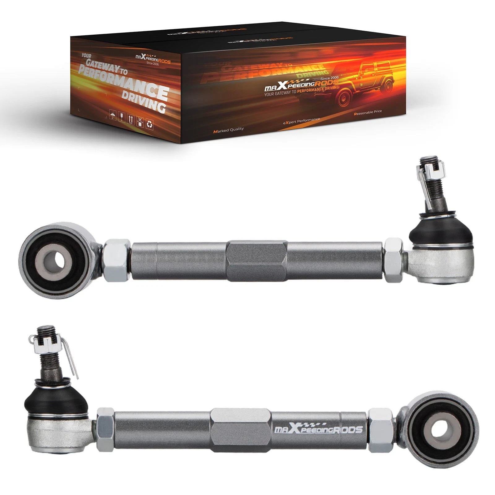 2X Adjustable Rear Toe Control Arms Kits for Lexus GS400 IS300 GS300 (1998–2000)