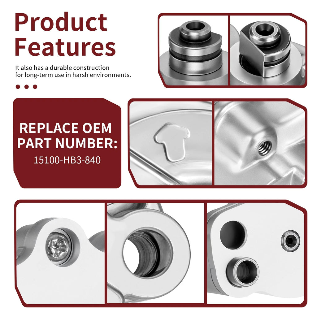 Oil Pump 15100-HB3-840 for Honda FourTrax TRX200D (1990–1997)