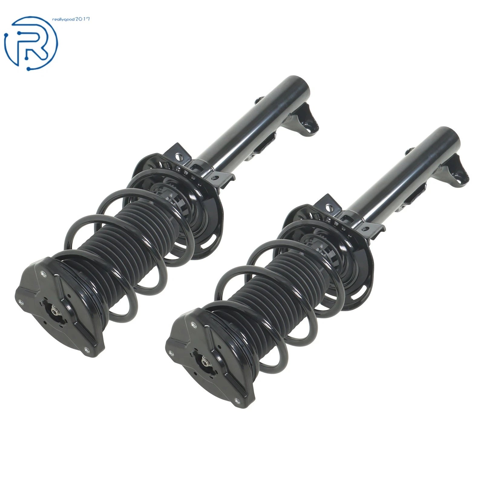 Set of 4 Complete Struts and Shock Absorbers for Mercedes E350 (2010-2014)