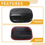 Fuel Tank Door Cap for Hyundai Santa Fe 2019-2025 Gas Tank Flap Carbon Fiber