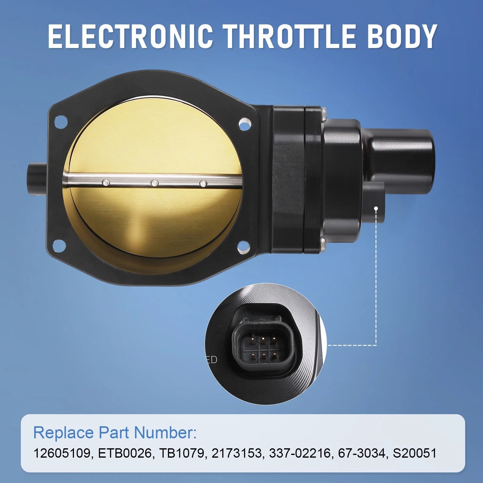 Electronic Throttle Body for LS2 LS3 LS7 LSX (2005-2015)