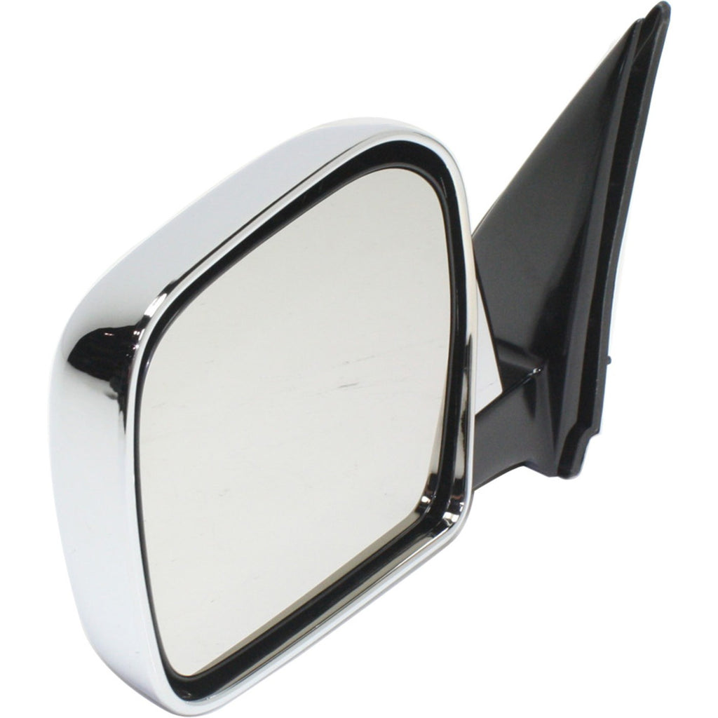 Manual Mirror for Toyota Tacoma (2001–2004) Left Side Folding Chrome