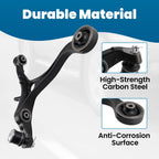 2X Front Right Lower Control Arm with Ball Joint for Honda Accord TSX (2009–2014)