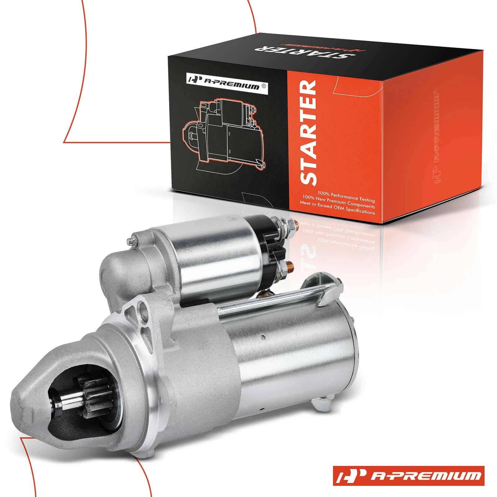 Starter Motor for Chevy Equinox, Malibu, Impala, GMC Terrain (2010–2017)