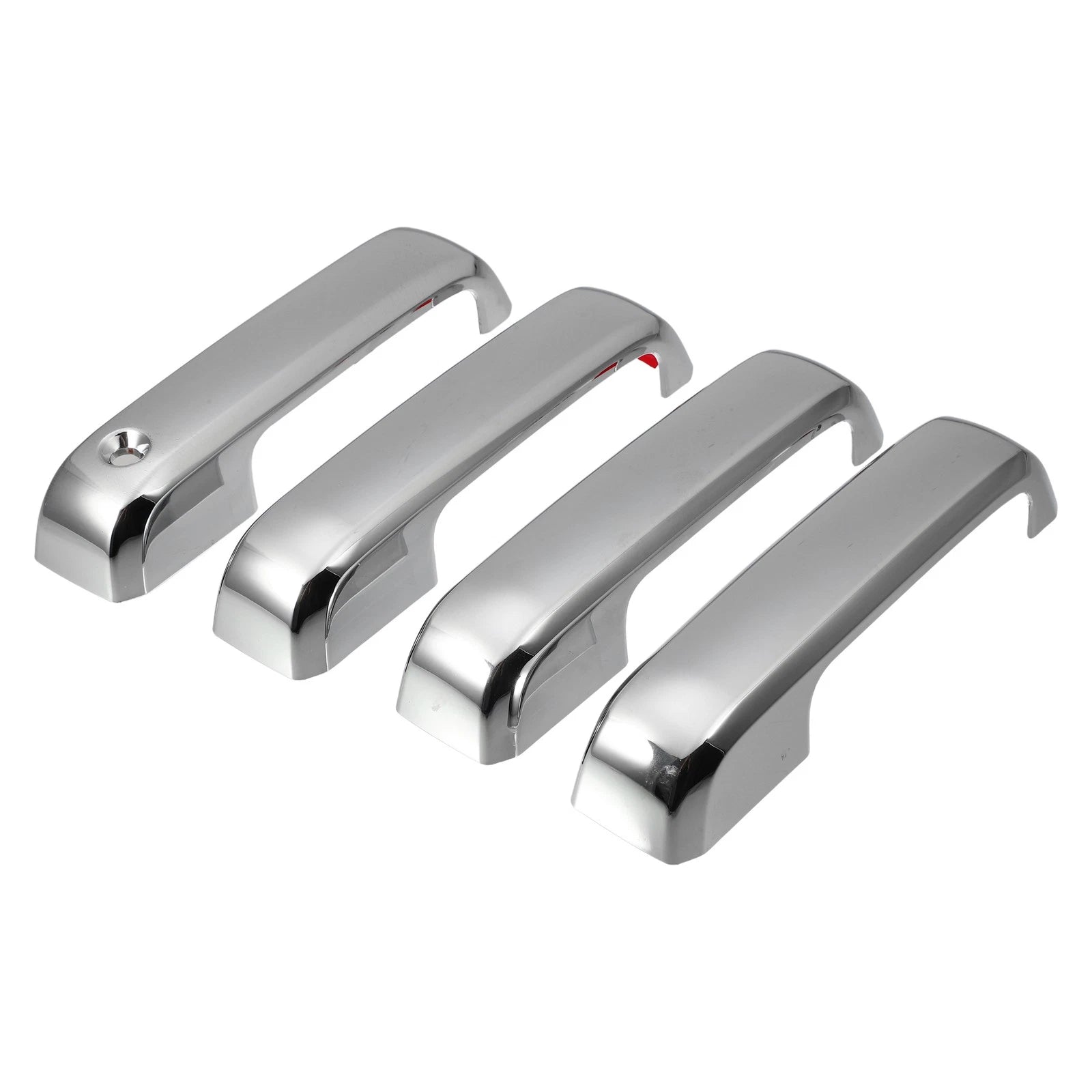 Top Half Mirror Cover Cap + Door Handle Cover for Ford F150 (2015–2023) Chrome