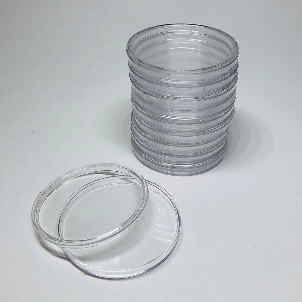Coin Capsules for Protection Box 40mm Inner Diameter