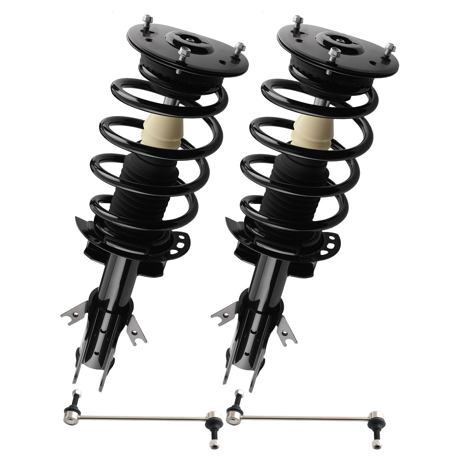 4pcs Front Shock & Sway Bar End Link for Ford Fusion (2013–2018) 172638